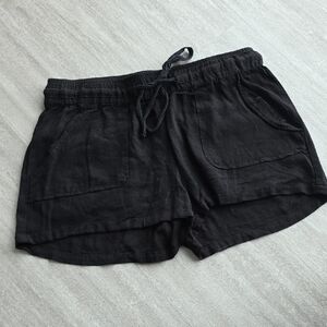 Jack by BB Dakota Black Drawstring Athletic Shorts